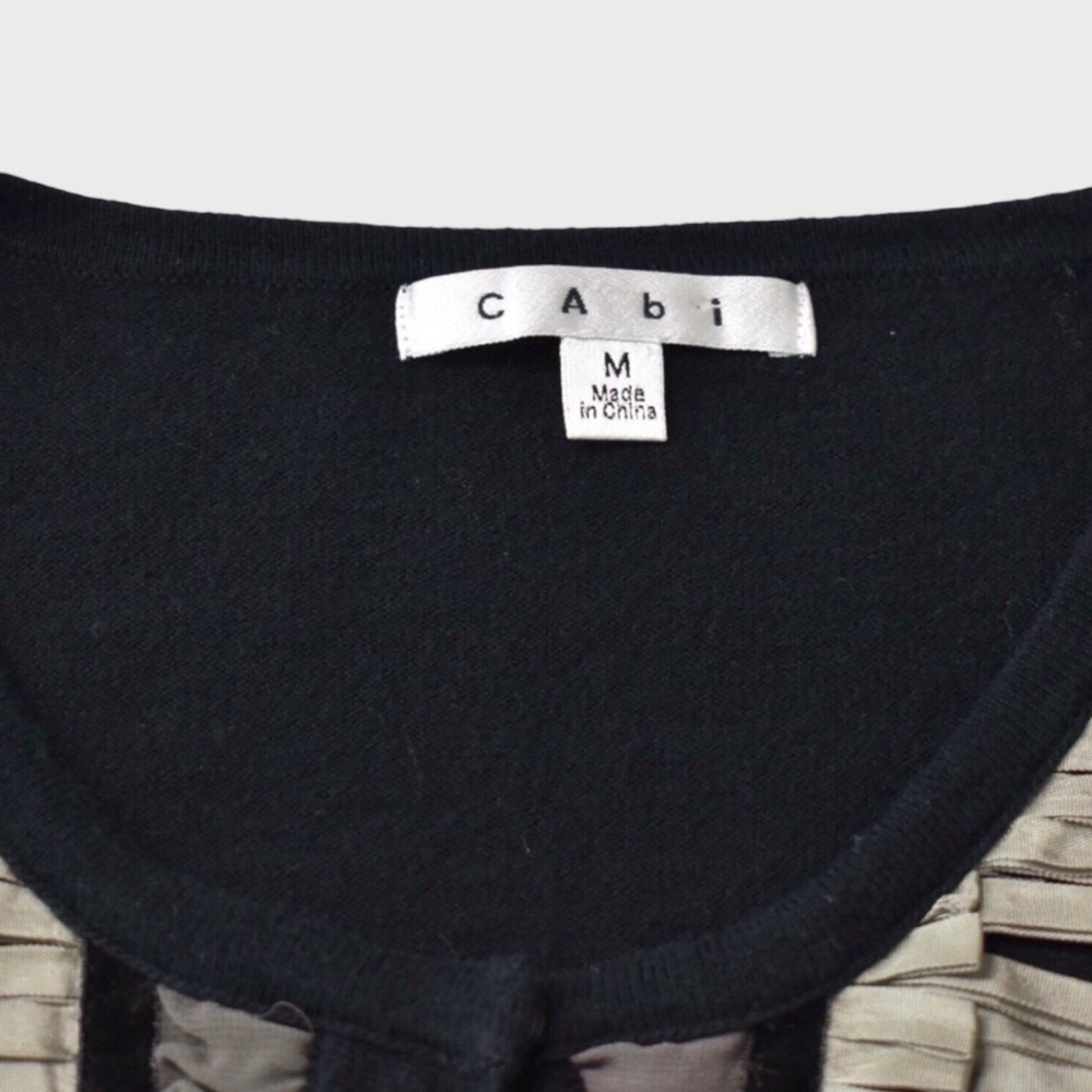 Cabi 172 Broadway Tuxedo Cardigan Sweater - Picture 5 of 5